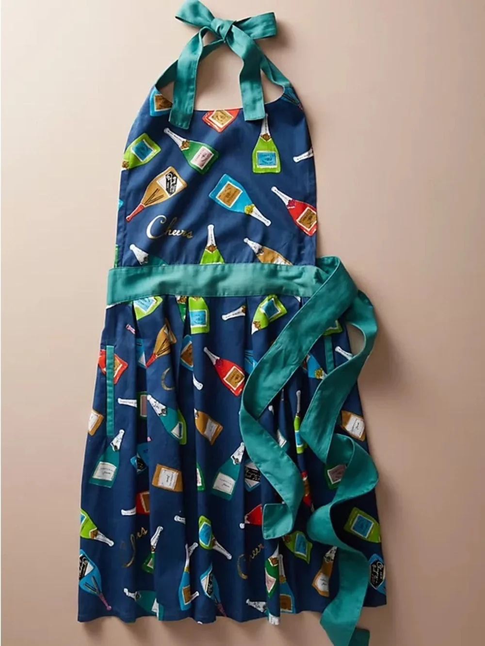Anthropologie Danielle Kroll Champagne Apron